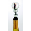 Wine Bottle Stopper - Bride and Groom