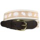 BEIGE-WHITE Sea Shells Belt