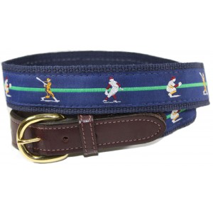 Baseball Players Sport Belt - Pitch, Catch and Hit