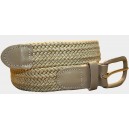 Stretch Braid - Solid - Tan Belt