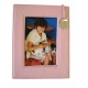 Leather Picture Frame - Peach